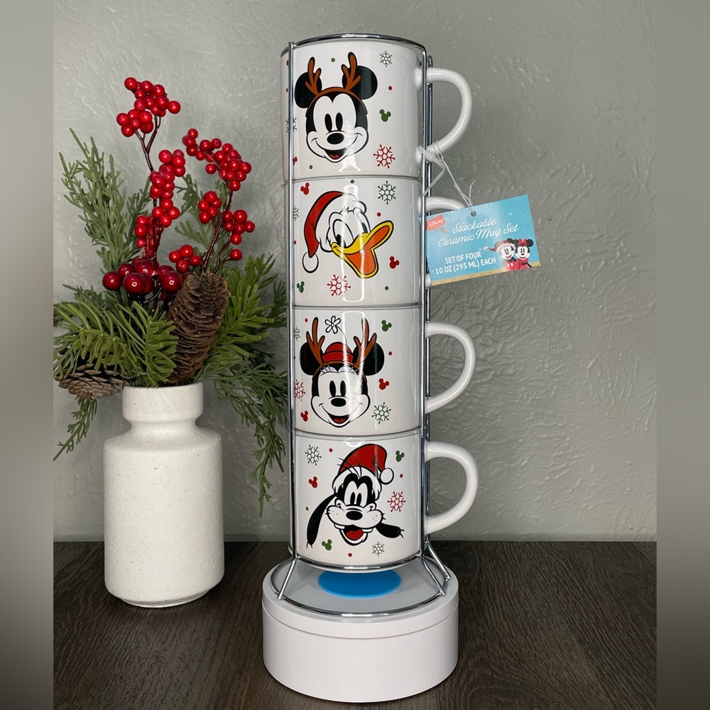 Mickey and friends stackable mugs